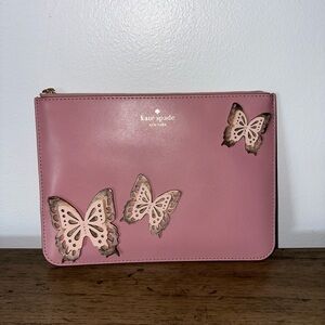 Kate Spade NWT! Gia butterfly pouch